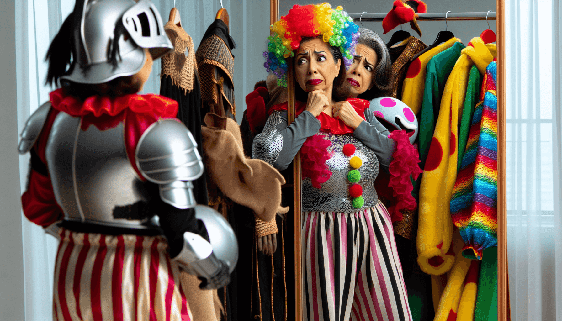 Gloria skúša kostýmy